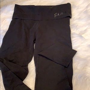 PINK yoga stretch leggings